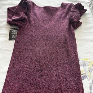Express Maroon sweater dress